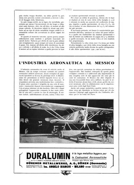 L'aeronautica rivista mensile internazionale illustrata