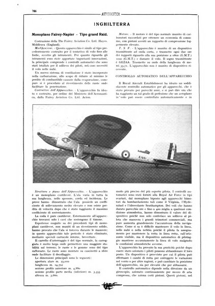 L'aeronautica rivista mensile internazionale illustrata