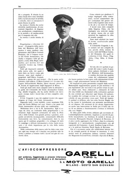 L'aeronautica rivista mensile internazionale illustrata