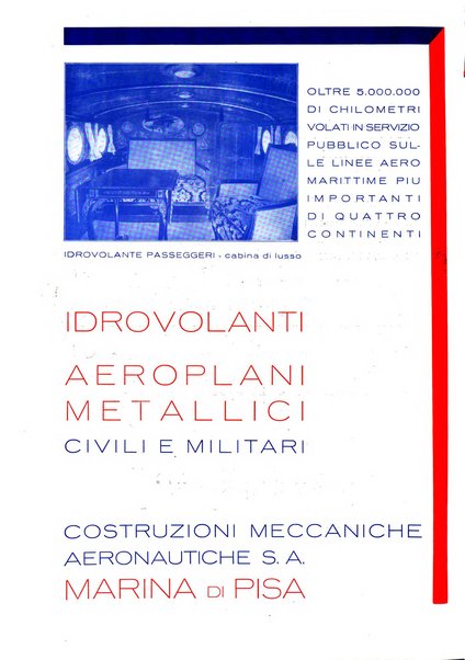 L'aeronautica rivista mensile internazionale illustrata