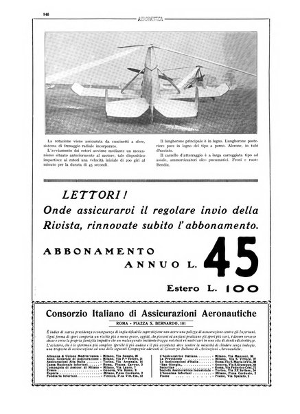 L'aeronautica rivista mensile internazionale illustrata