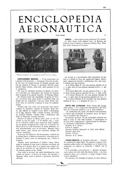 L'aeronautica rivista mensile internazionale illustrata