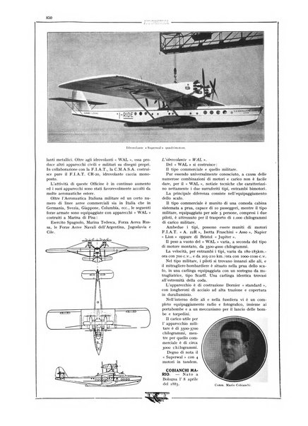 L'aeronautica rivista mensile internazionale illustrata