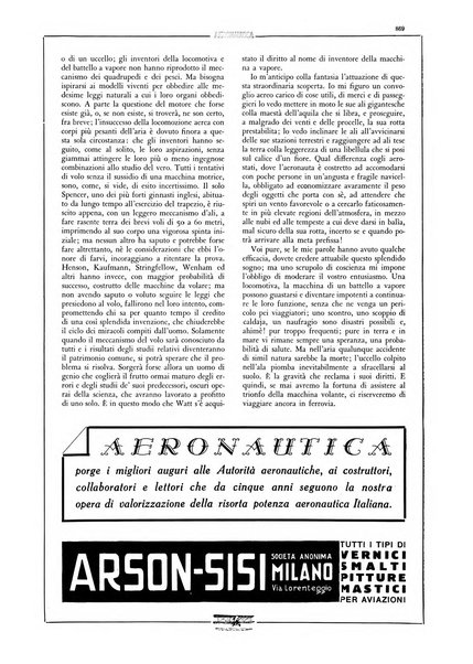 L'aeronautica rivista mensile internazionale illustrata