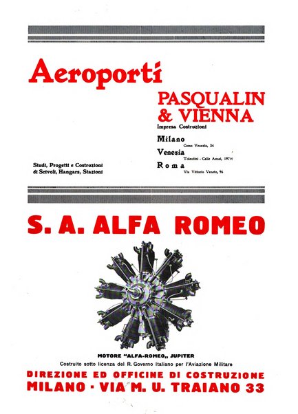 L'aeronautica rivista mensile internazionale illustrata