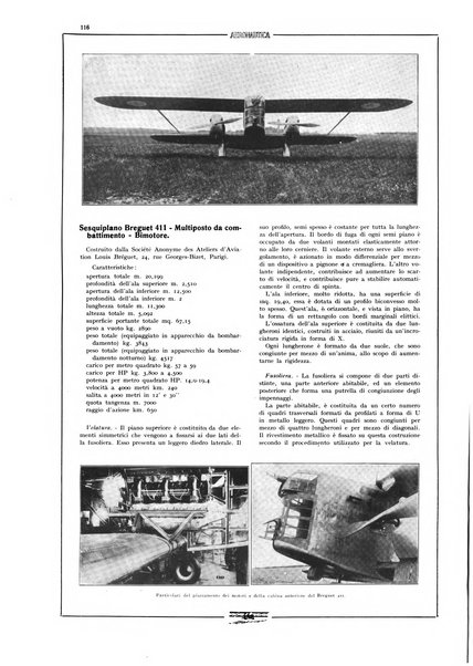 L'aeronautica rivista mensile internazionale illustrata