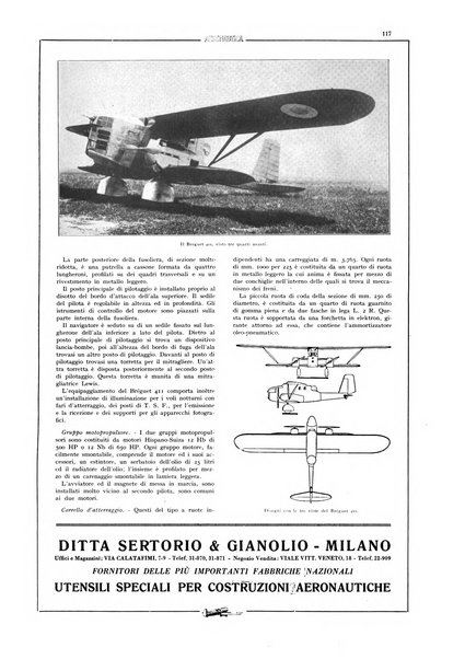 L'aeronautica rivista mensile internazionale illustrata