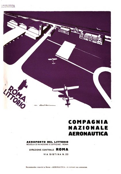 L'aeronautica rivista mensile internazionale illustrata