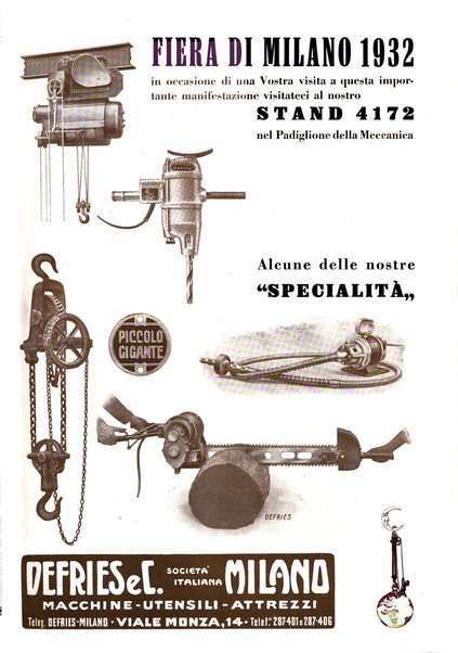 L'aeronautica rivista mensile internazionale illustrata