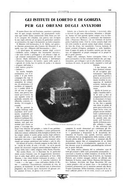 L'aeronautica rivista mensile internazionale illustrata