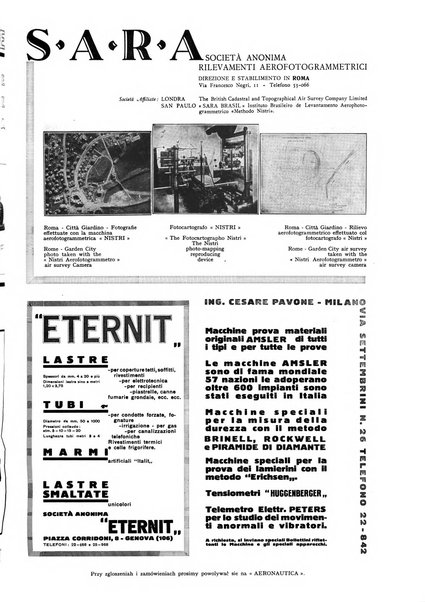 L'aeronautica rivista mensile internazionale illustrata