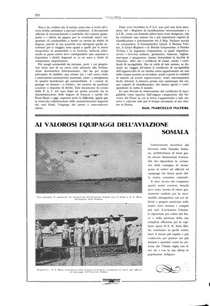 L'aeronautica rivista mensile internazionale illustrata