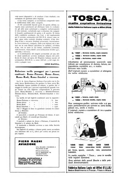 L'aeronautica rivista mensile internazionale illustrata