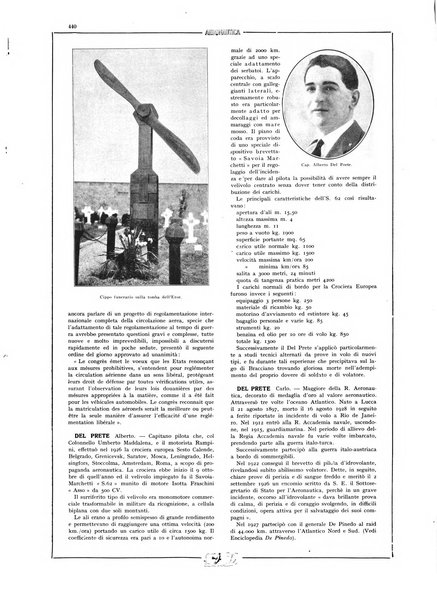 L'aeronautica rivista mensile internazionale illustrata