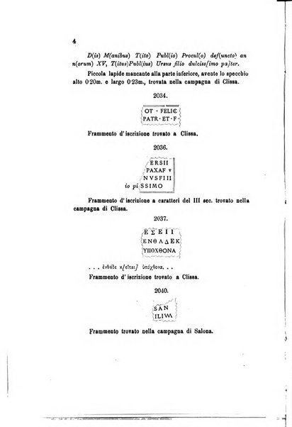 Bulletino di archeologia e storia dalmata