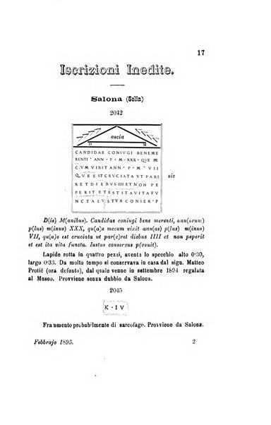 Bulletino di archeologia e storia dalmata