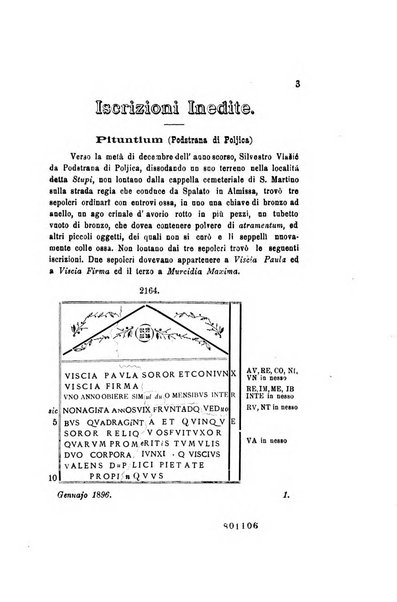 Bulletino di archeologia e storia dalmata