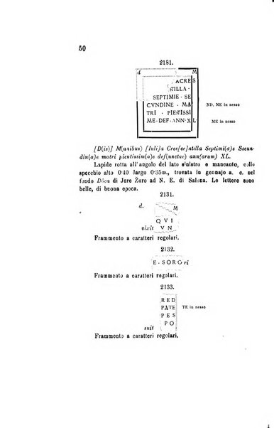 Bulletino di archeologia e storia dalmata