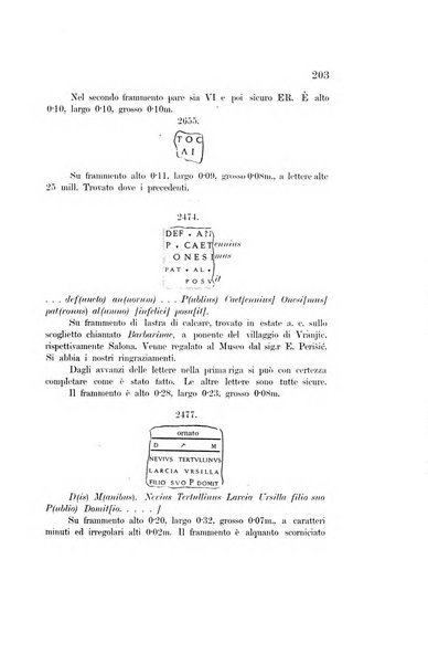 Bulletino di archeologia e storia dalmata