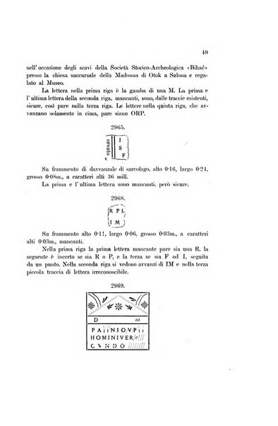 Bulletino di archeologia e storia dalmata