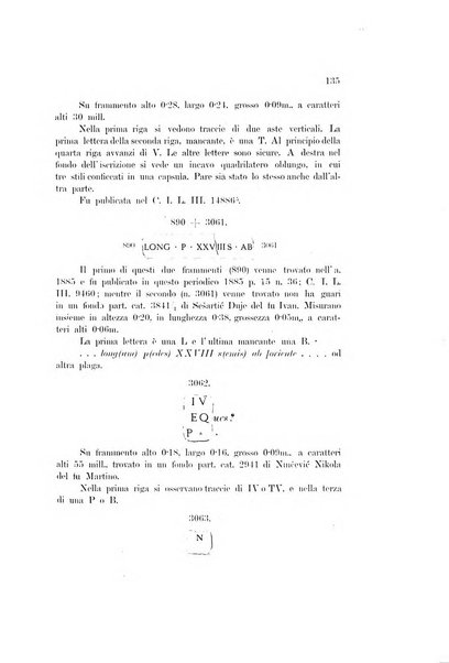 Bulletino di archeologia e storia dalmata