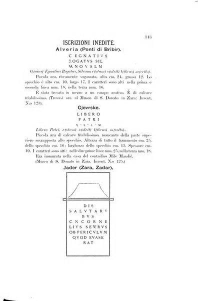 Bulletino di archeologia e storia dalmata