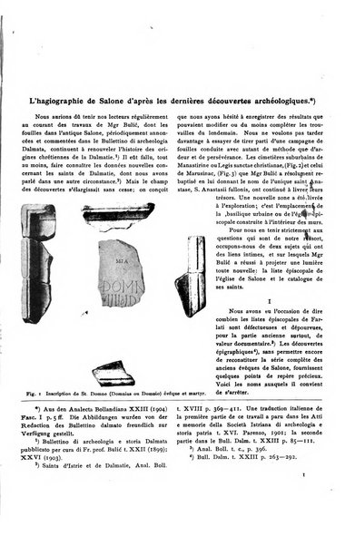 Bulletino di archeologia e storia dalmata