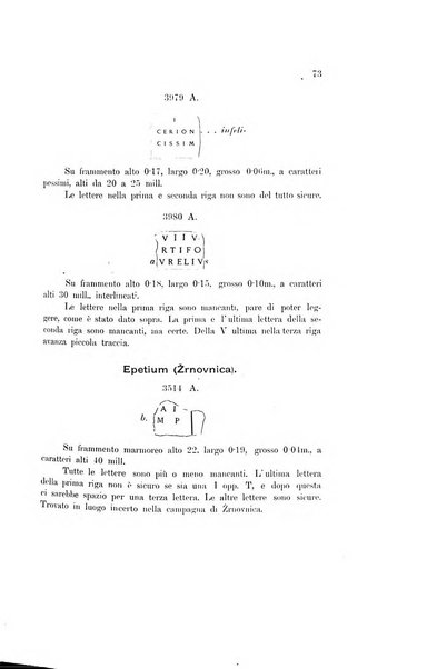 Bulletino di archeologia e storia dalmata