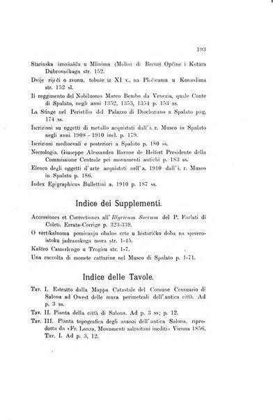 Bulletino di archeologia e storia dalmata