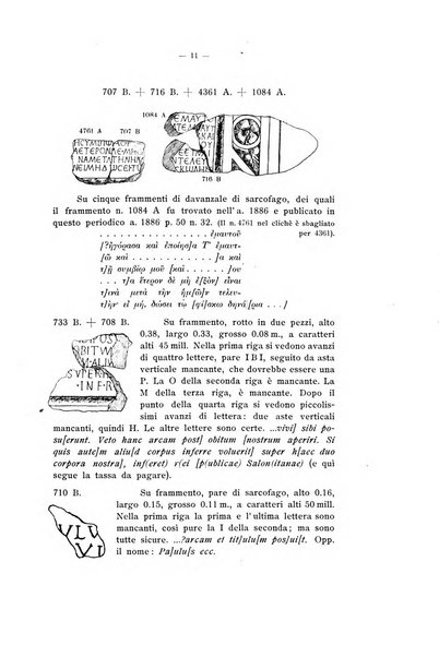 Bulletino di archeologia e storia dalmata