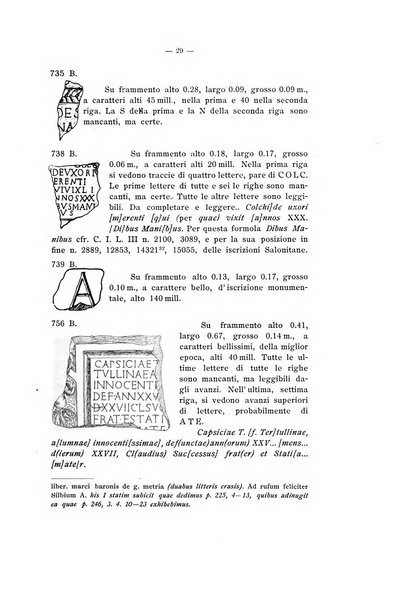 Bulletino di archeologia e storia dalmata