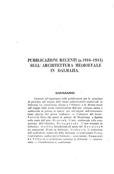 Bulletino di archeologia e storia dalmata