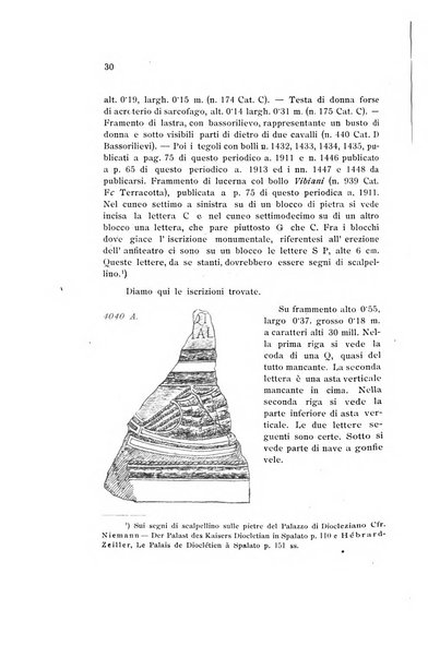 Bulletino di archeologia e storia dalmata