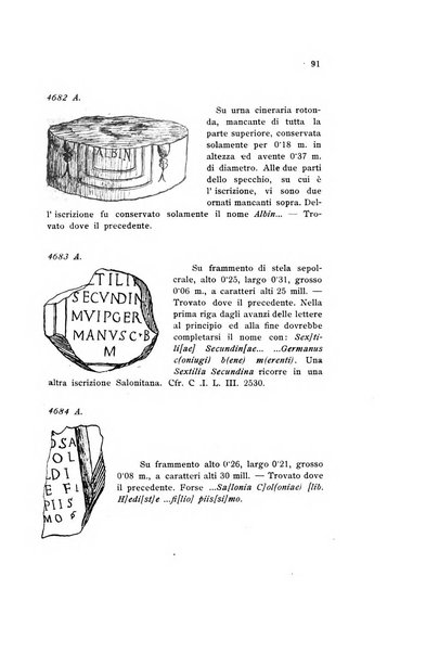 Bulletino di archeologia e storia dalmata