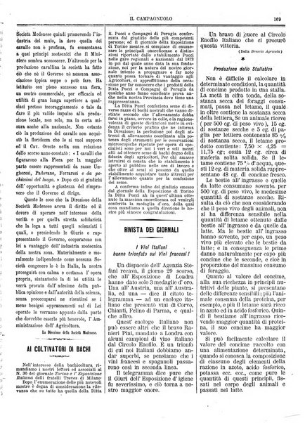 Il campagnuolo giornale di agricoltura pratica