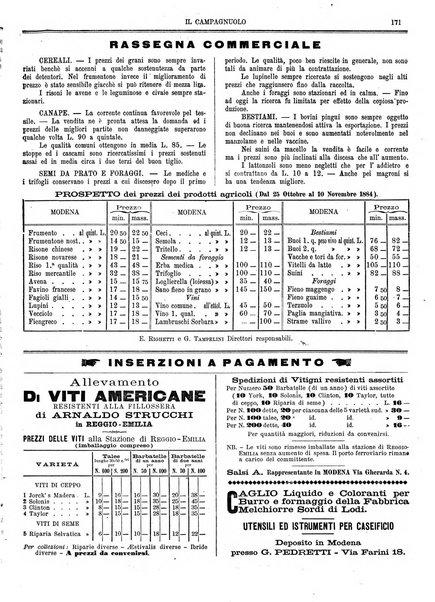 Il campagnuolo giornale di agricoltura pratica