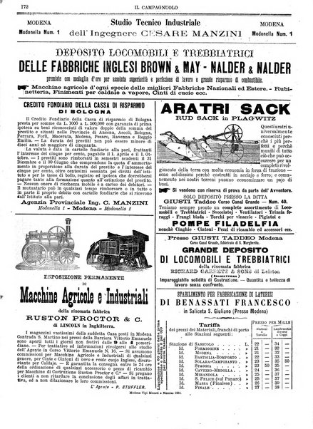 Il campagnuolo giornale di agricoltura pratica