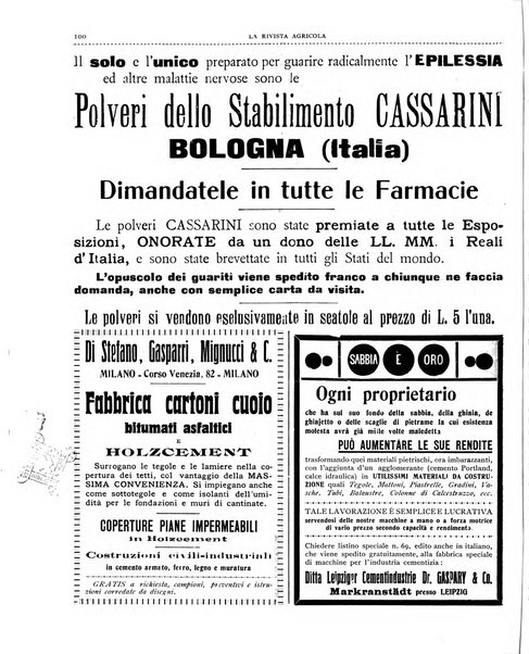 La rivista agricola industriale finanziaria commerciale