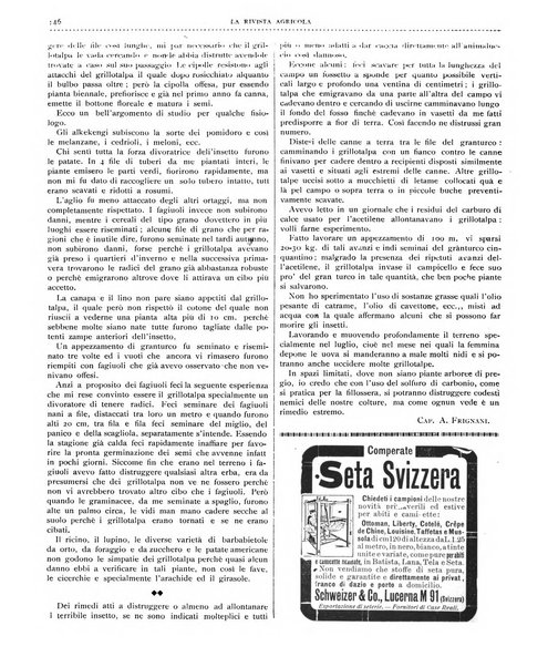 La rivista agricola industriale finanziaria commerciale