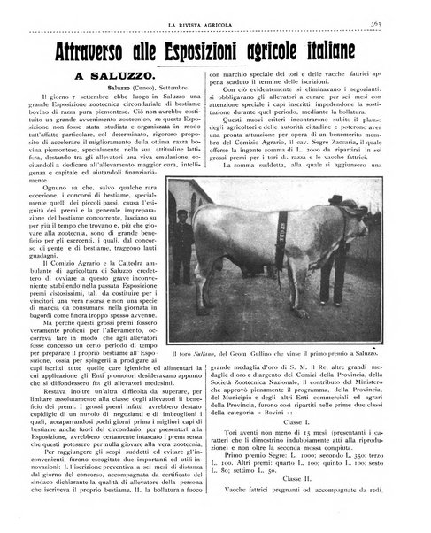 La rivista agricola industriale finanziaria commerciale