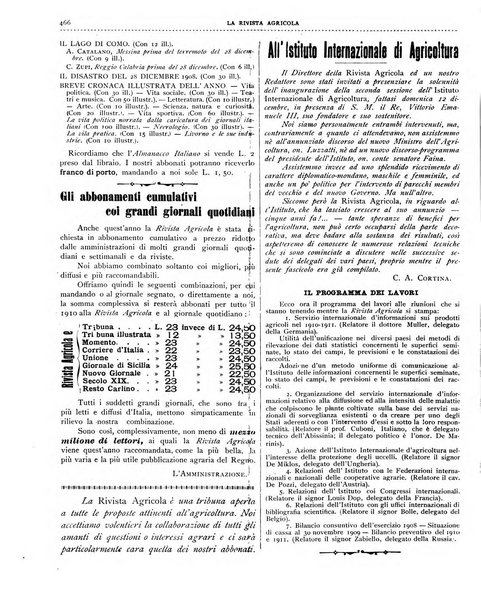 La rivista agricola industriale finanziaria commerciale