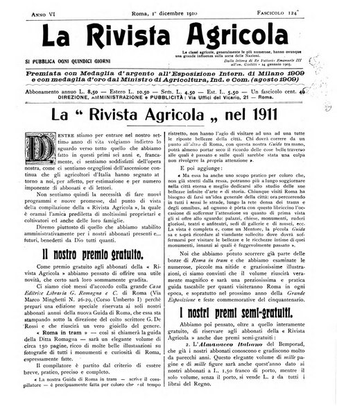 La rivista agricola industriale finanziaria commerciale