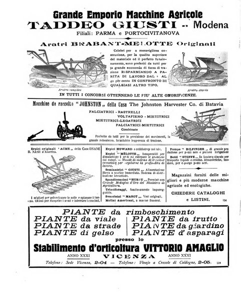 La rivista agricola industriale finanziaria commerciale