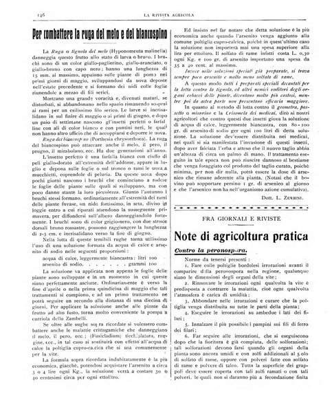 La rivista agricola industriale finanziaria commerciale