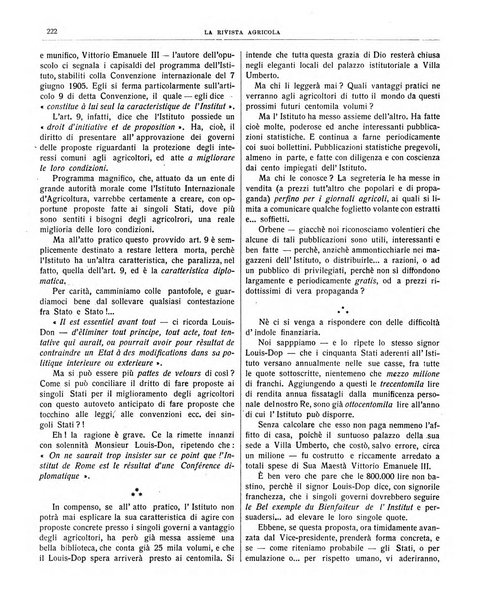 La rivista agricola industriale finanziaria commerciale