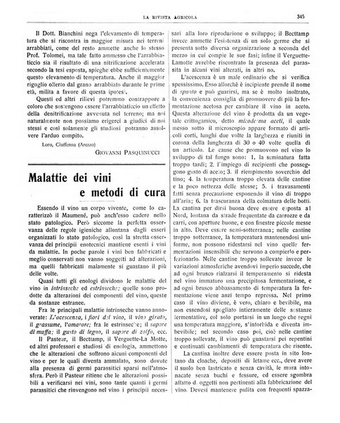 La rivista agricola industriale finanziaria commerciale