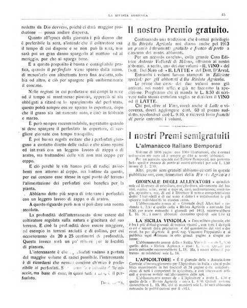 La rivista agricola industriale finanziaria commerciale