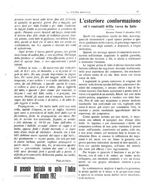 La rivista agricola industriale finanziaria commerciale