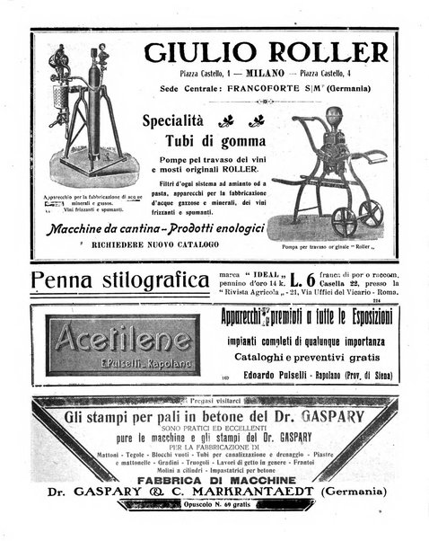 La rivista agricola industriale finanziaria commerciale