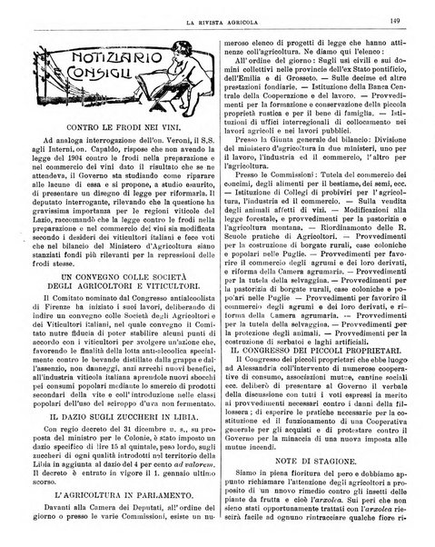 La rivista agricola industriale finanziaria commerciale